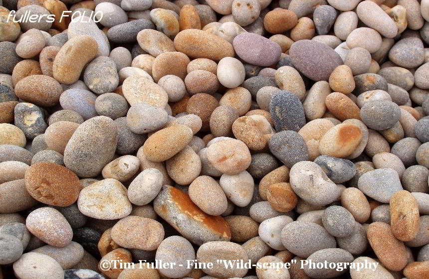 Small Rounded Beach Pebbles