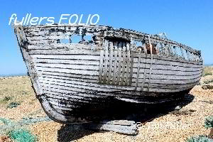 Image ofOld Fishing Boat on the Beach